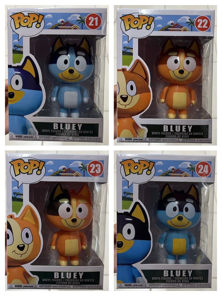 Funko Pop Bluey Novos Natal