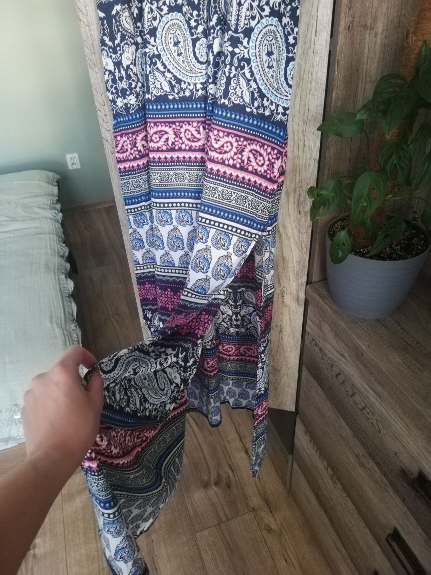 Sukienka długa maxi boho na lato