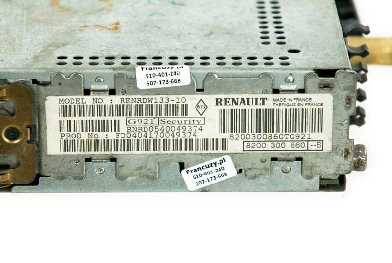 Radio CD Megane Scenic II - TUNER LIST   36.12.20