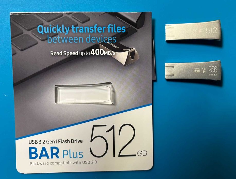 Samsung Bar Plus 256GB, 512GB (оригінальні)