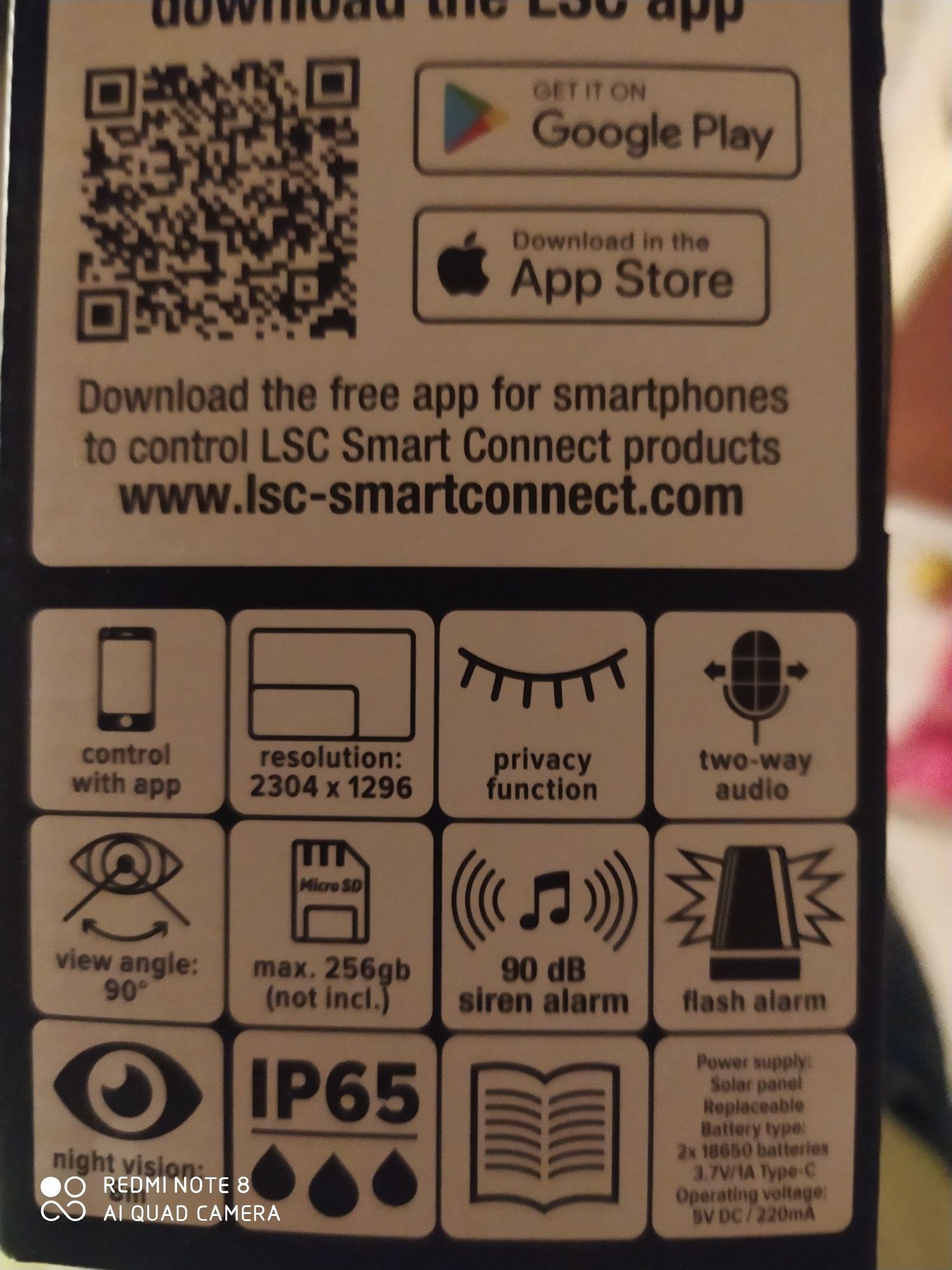 Kamera Zewnętrzna LSC SMART CONNECT