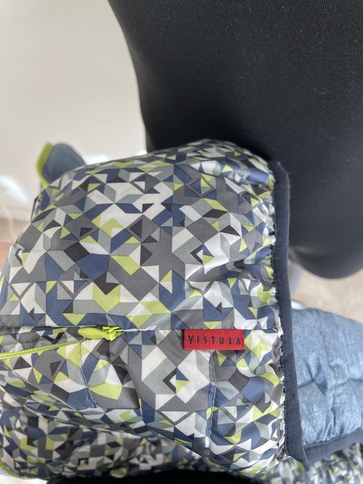 Kurtka Vistula zimowa narciarska puchowa fullzip