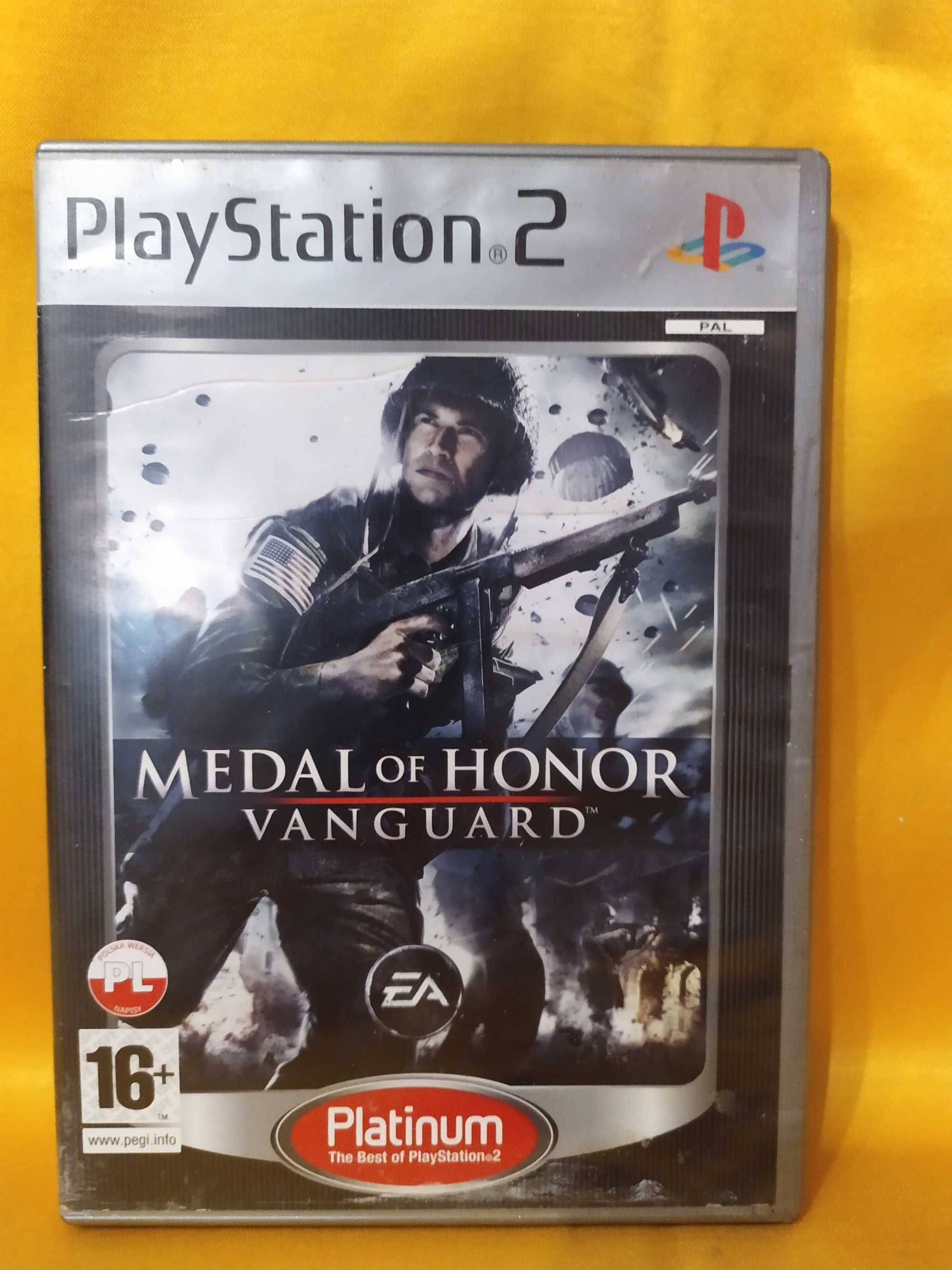 [Polskie wydanie] Gra Medal of Honor Vanguard MoH V PS2 PlayStation 2
