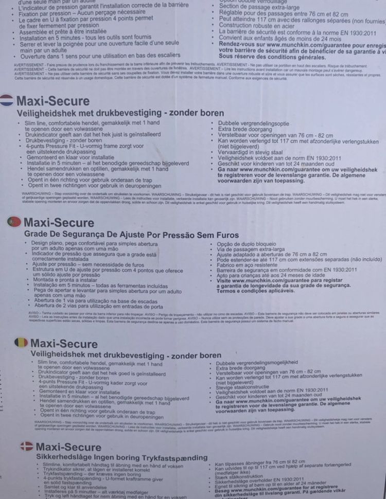 Grade para escadas
