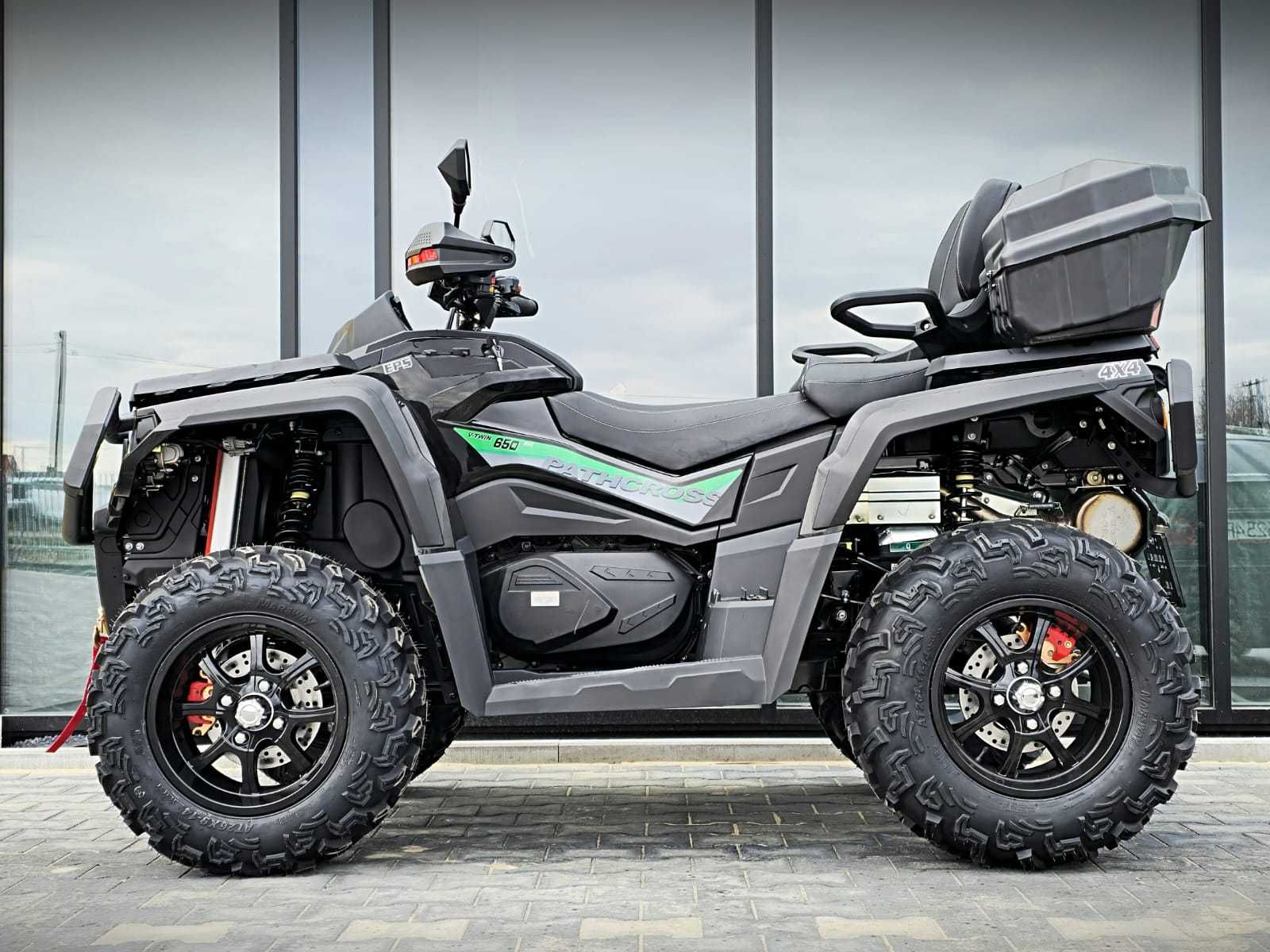 quad AODES Pathcross 650 MAX PRO EPS PŁUG KUFER w GRATISIE Promotor