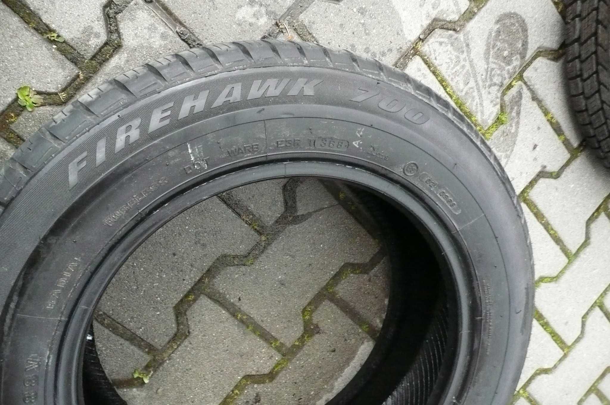 Opona letnia używana 195/60 R15 FIREHAWK 700 firestone