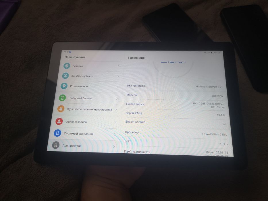 Планшет Huawei mediapad T10 2/32 в чудовому стані