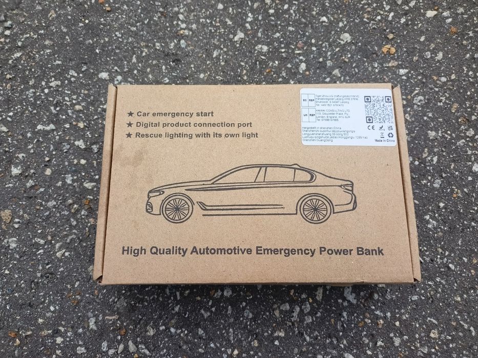 Powerbank z rozruchem Jump Starter 200A