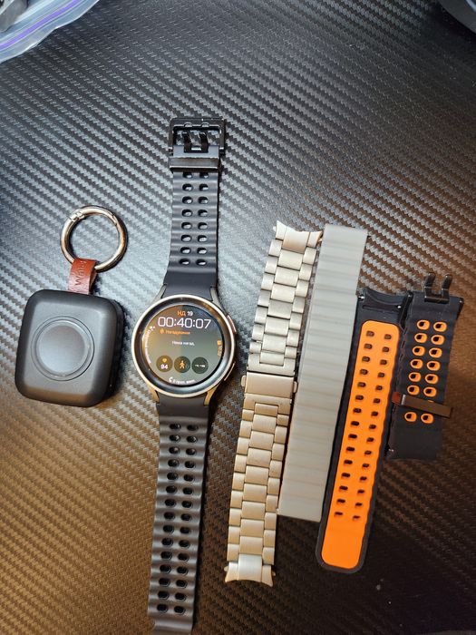 Samsung Galaxy Watch 5 Pro LTE + ремінці і повербанк