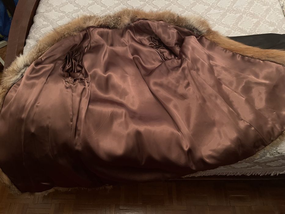 Casaco pele de raposa Vintage