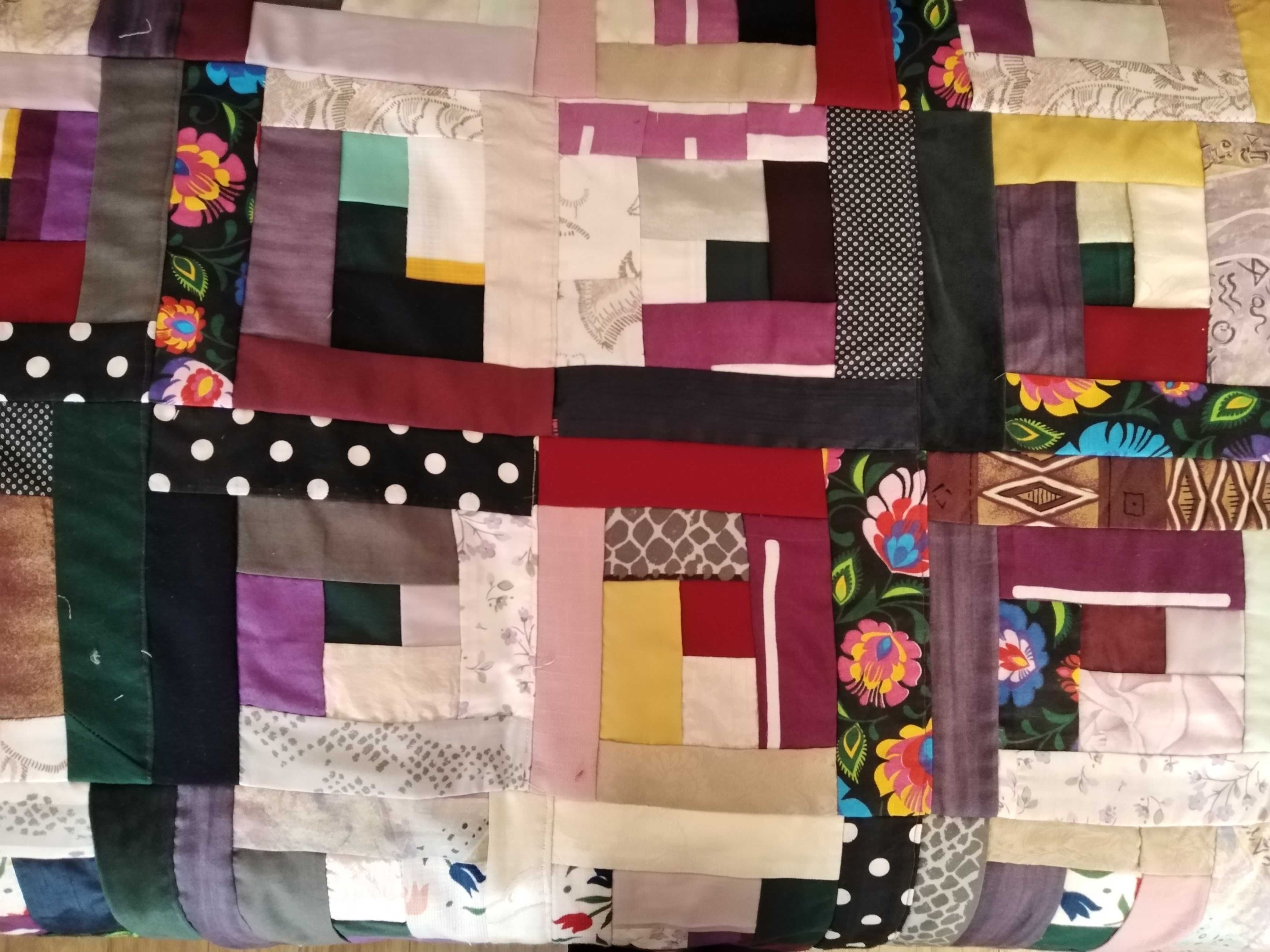 Narzuta na łóżko patchwork