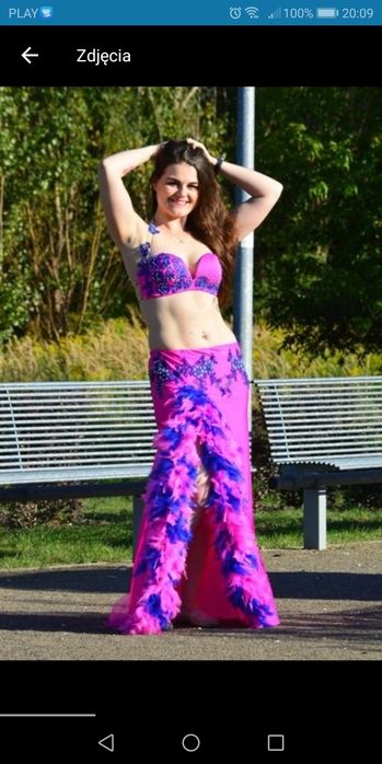 Strój do Belly Dance tańca brzucha 38 40 42