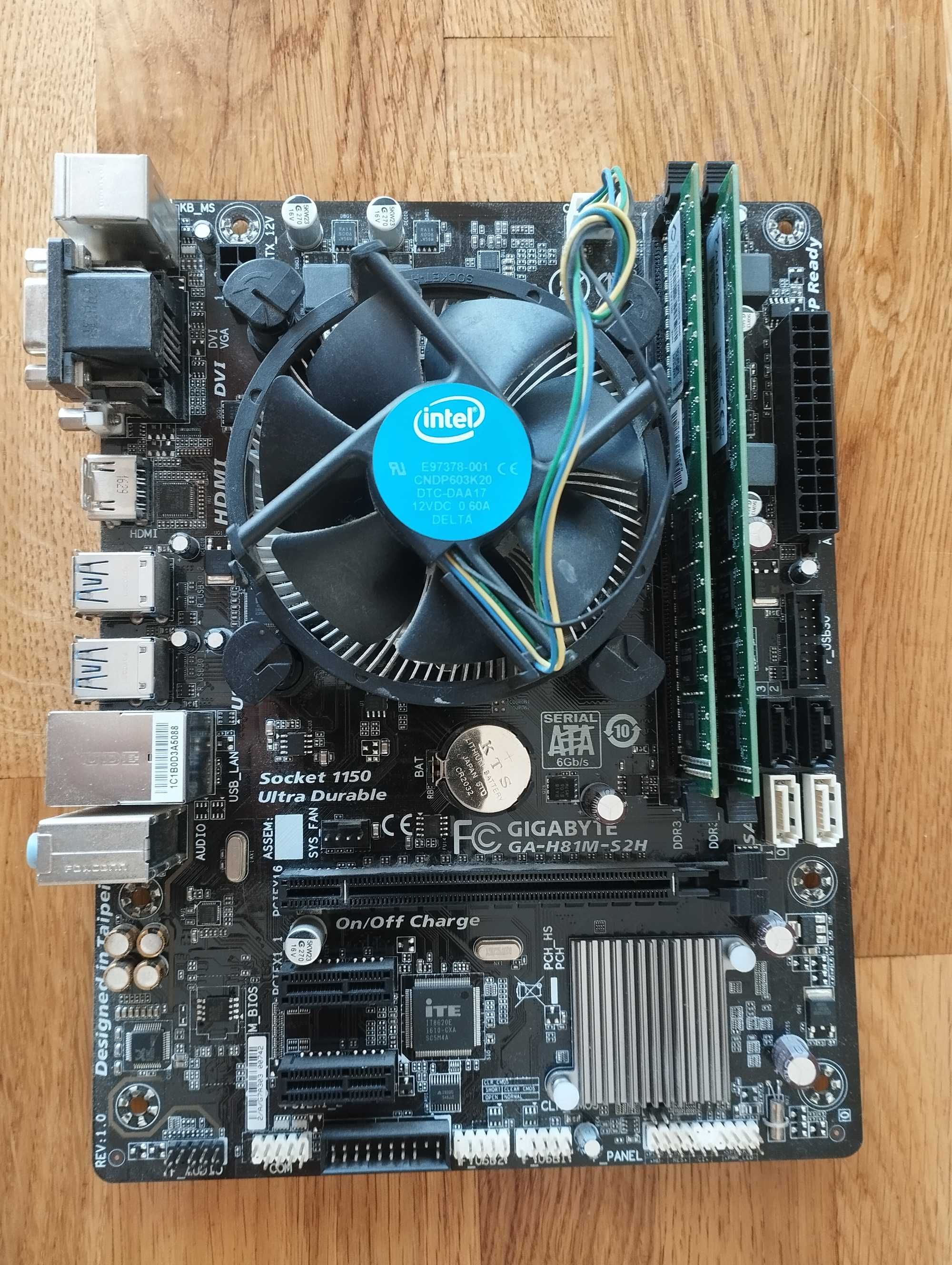 Zestaw Procesor Płyta Ram i5 - 4460 16GB Ram DDR3 (2*8) Płyta Gigabyte