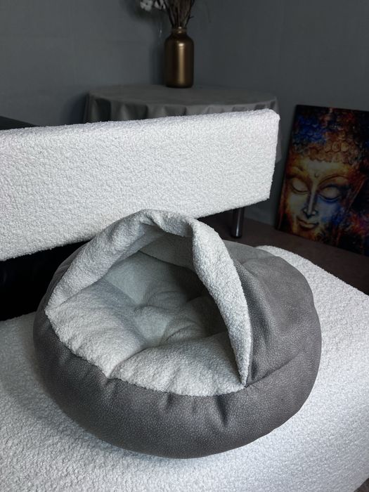 Лежанка одеяло норка тёплый лежак для маленьких средних больших собак