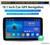 Auto Radio 10.1"  Android 14  1 Din painel destacável
