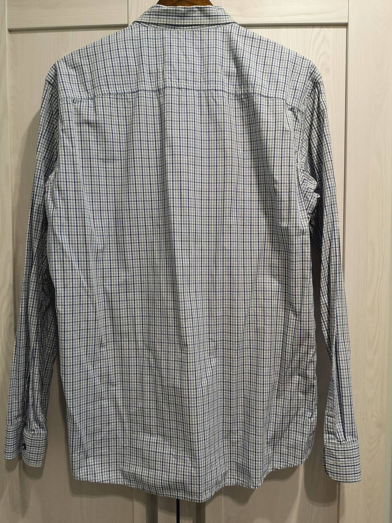 Koszula męska w kratę reserved slim fit Xl