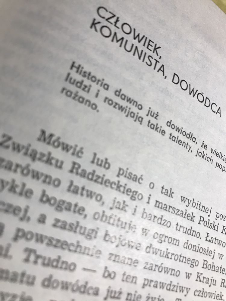 Książka Konstanty Rokossowski Żołnierski obowiązek wojsko biografie
