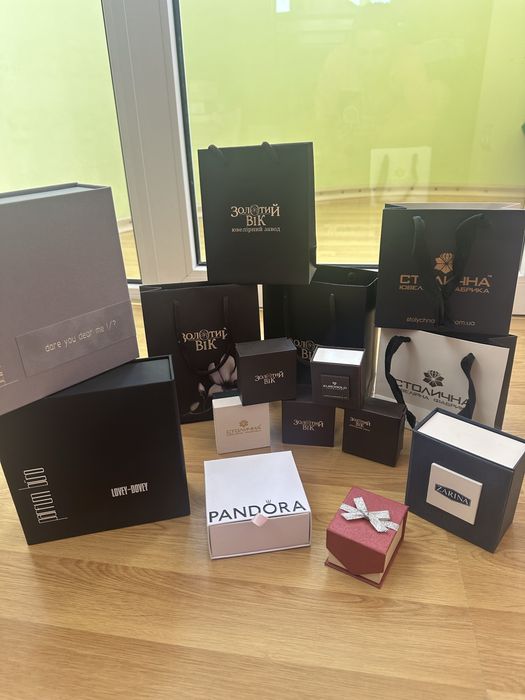 Подарочная упаковка ( коробочки/пакетики) для ювелирных изделий