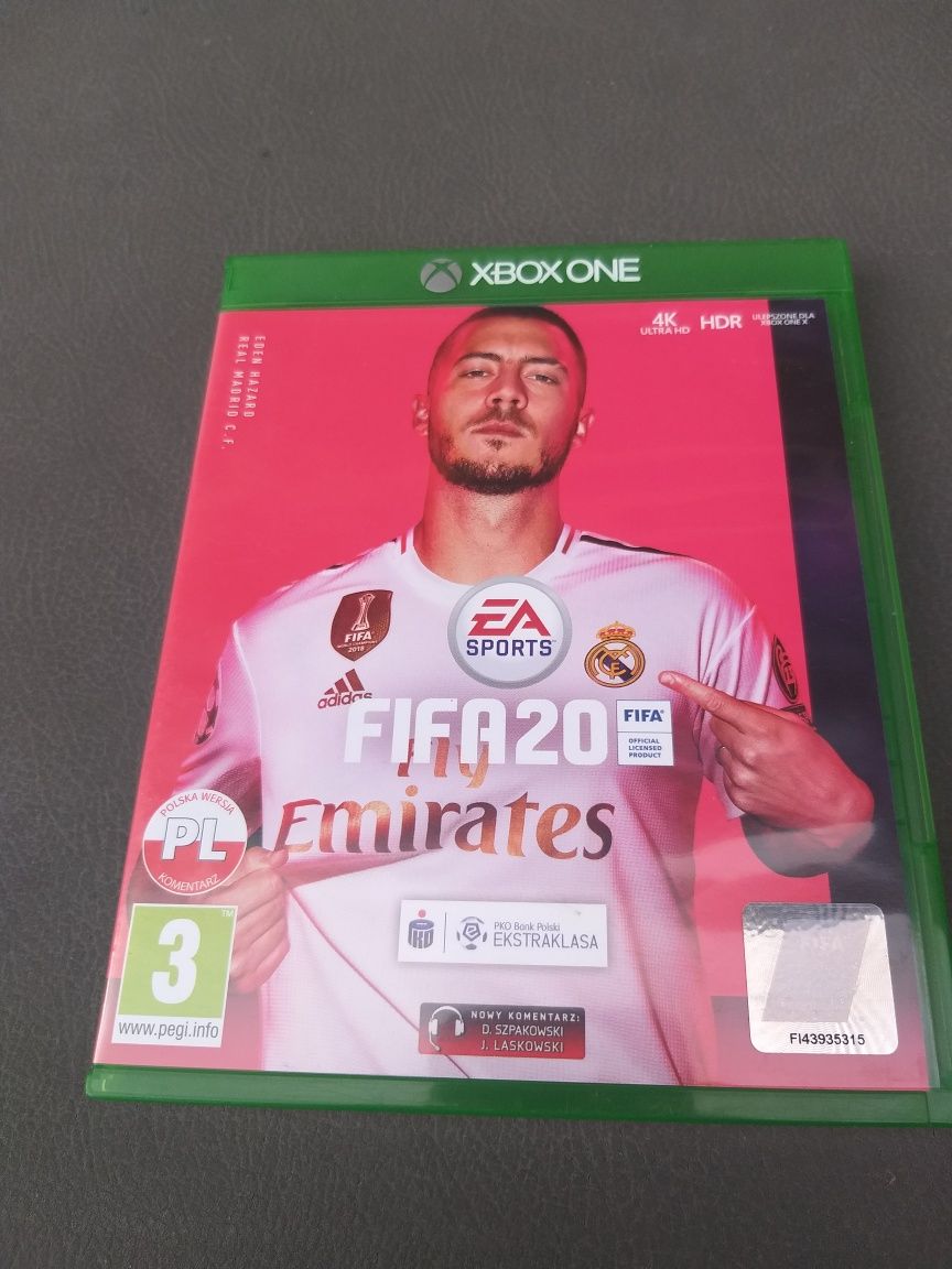 Gra Fifa 20 Xbox One XOne fifa pudełkowa PL EA Sports piłkarska