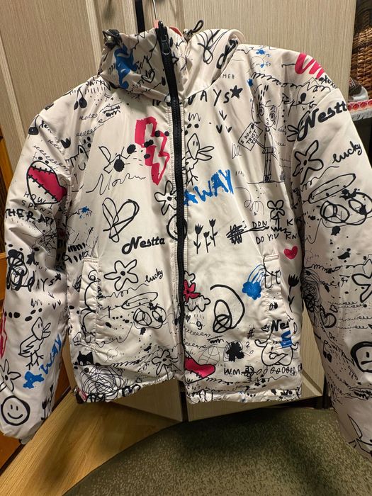 Куртка двостороння для дівчинки