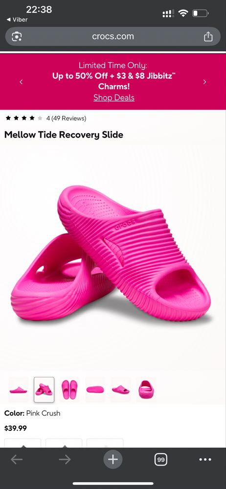Крокси жіночі Crocs W9