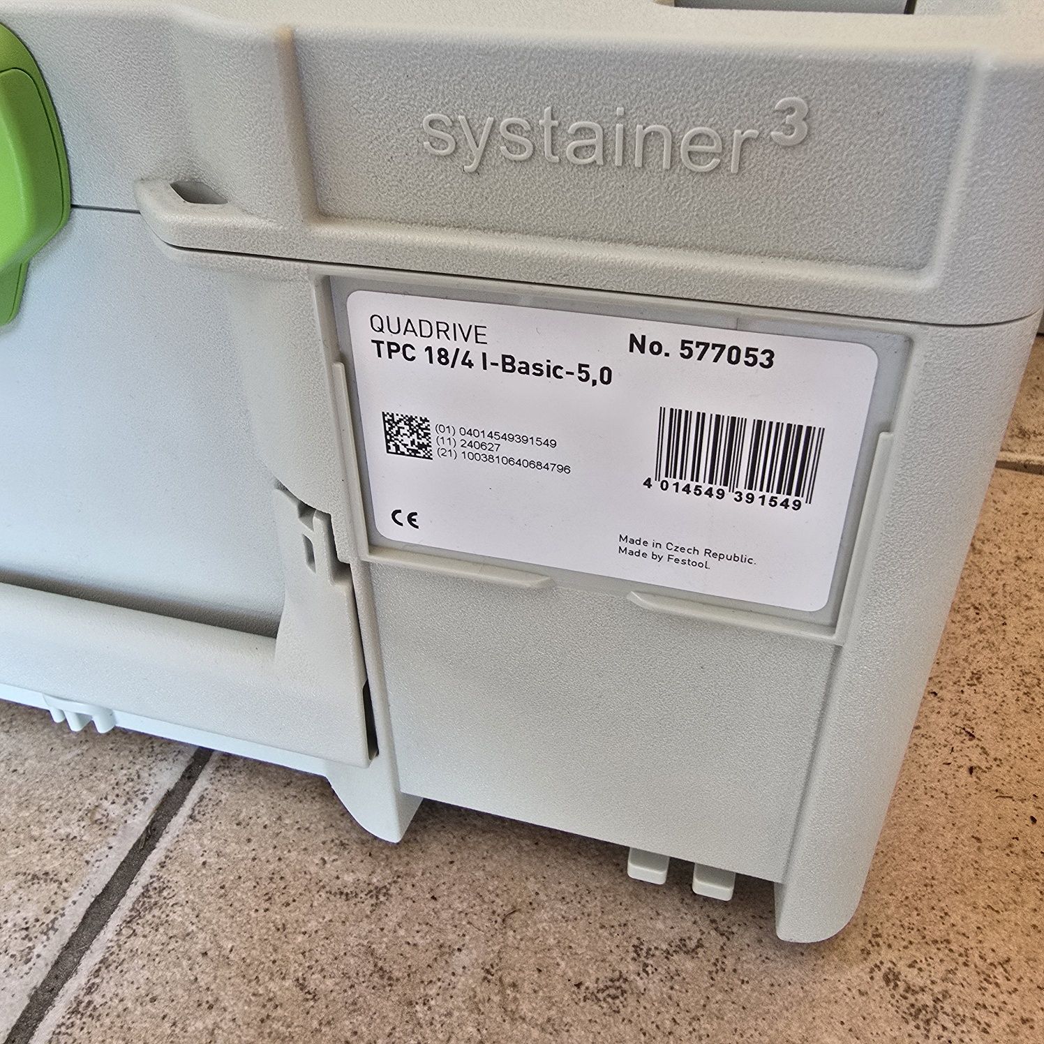 Nowa skrzynia walizka Festool Systainer³ SYS3 M