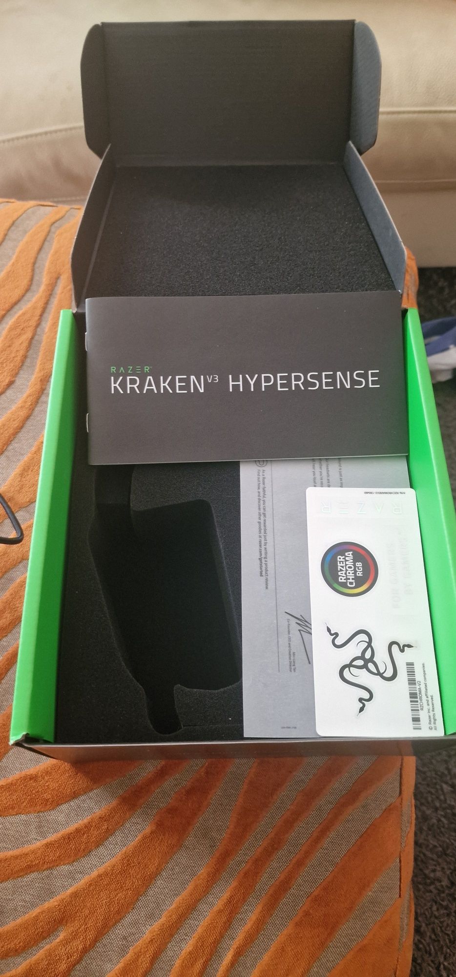 Razer Kraken V3 Hypersense