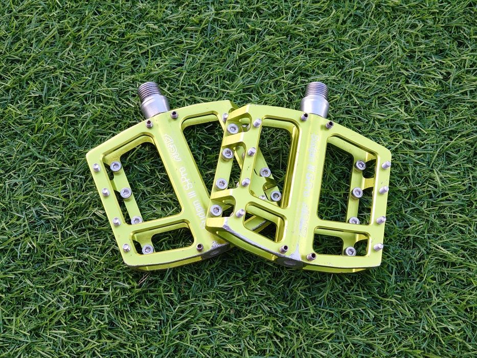 Pedały platformowe, platformy NC-17 Sudpin III S-Pro zielone