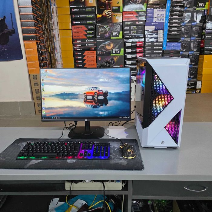 Компютер Новий Ryzen 5 8400f, 16GB DDR5, RTX 5060 8GB, SSD 512GB m2