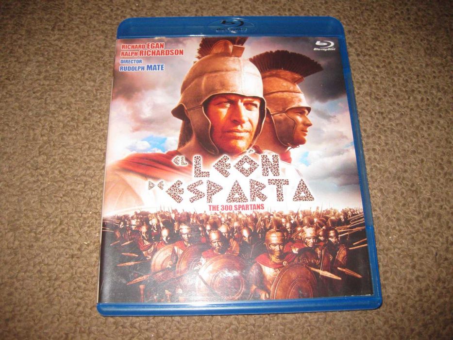 Blu-Ray "Os 300 Espartanos" com Richard Egan