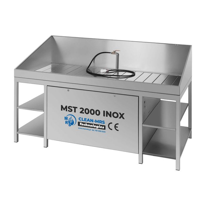 Myjka warsztatowa MST 2000 INOX z pompą pneumatyczną