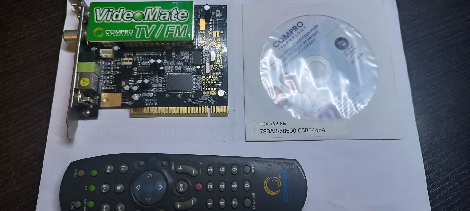 Тюнер Videomate tv/fm compro