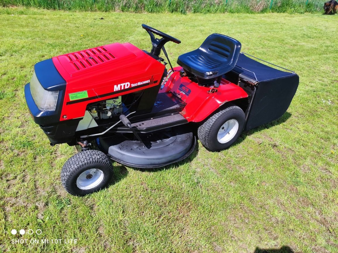 Traktorek kosiarka MTD silnik Briggs Stratton