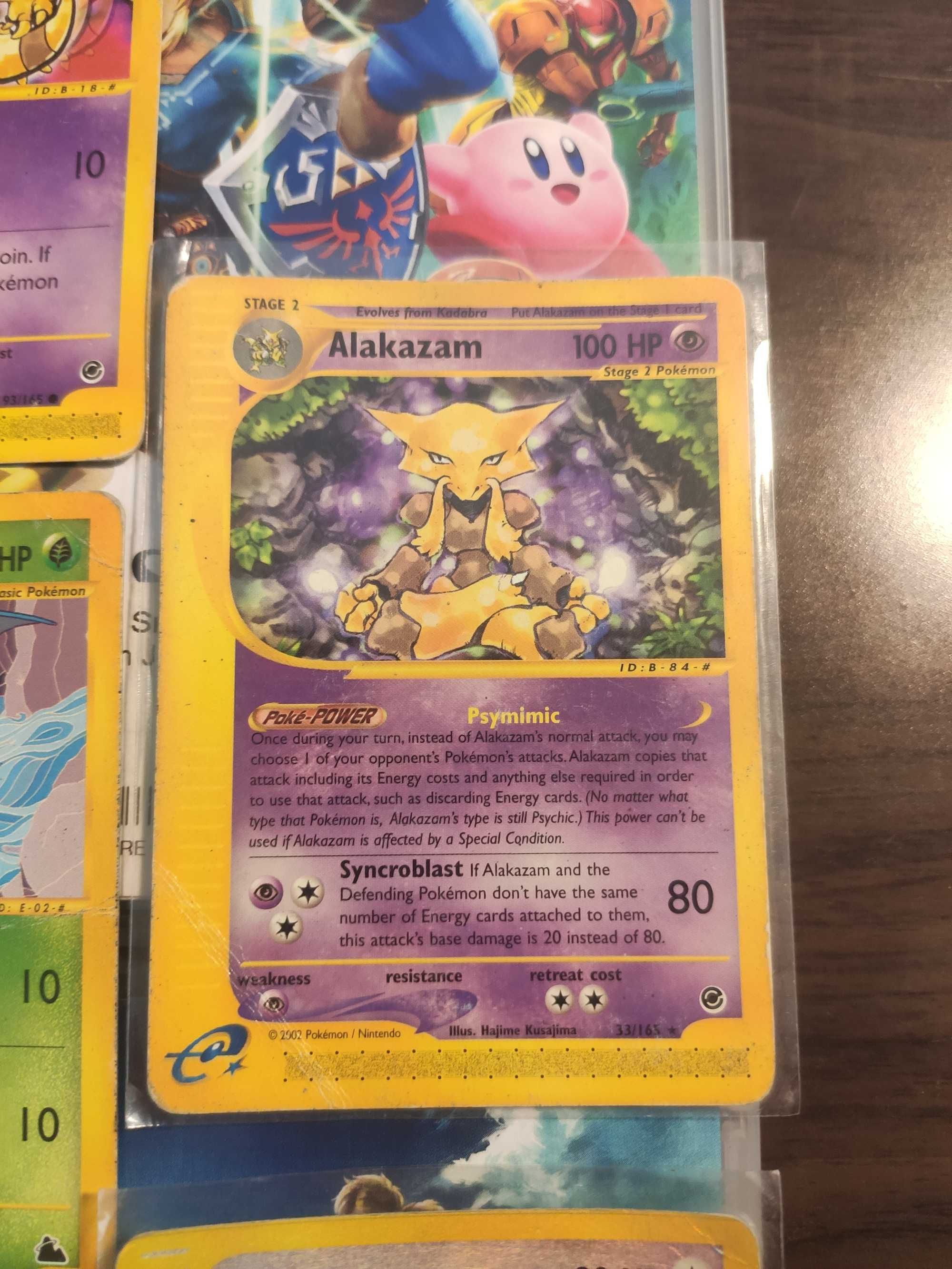 Cartas Pokémon base set