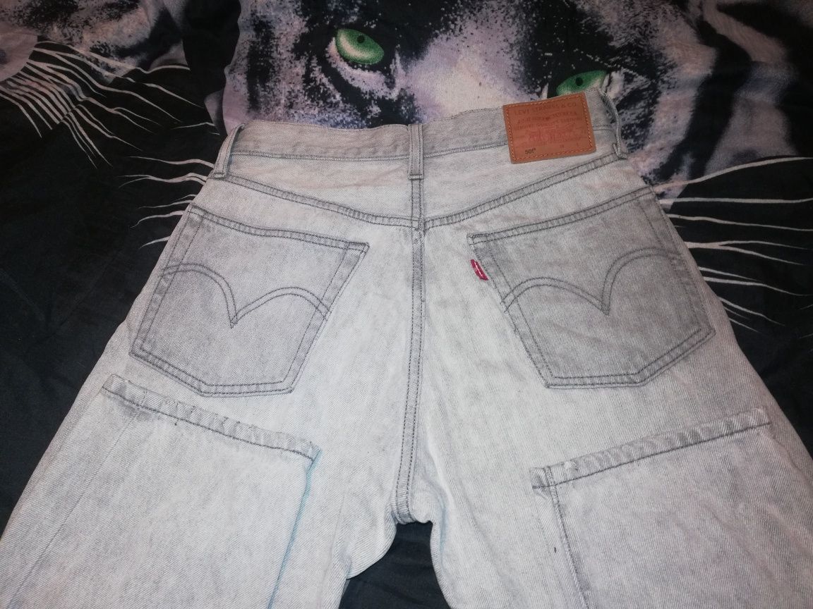 Levi's 501 ORIGINAL Женские укороченные джинсы W25L26  CA00342  WPL423