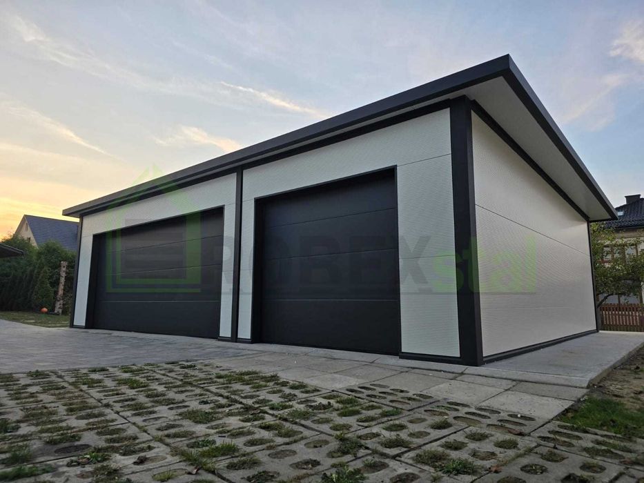 garaż z płyty warstwowej PIR 10x7 MONTAŻ TRANSPORT CAŁY KRAJ GRATIS