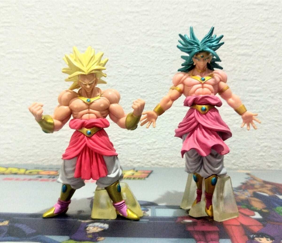 Dragon Ball Z HG- Broly lote SS Broly & blue Broly