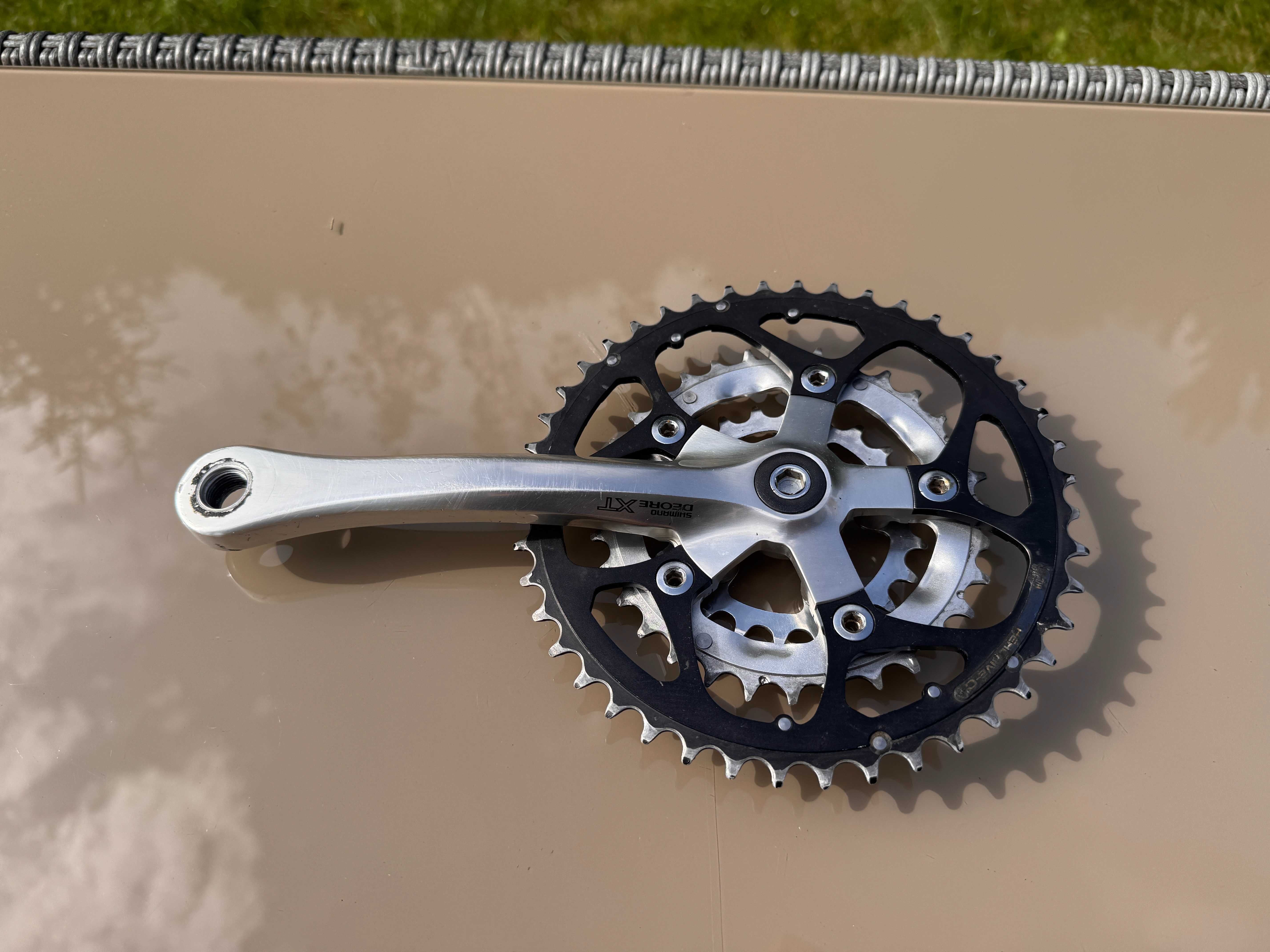 Korba Mechanizm Korbowy Shimano Deore XT FC-M737 175mm Retro MTB