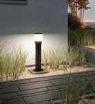 zewnętrzna latarnia słupkowa LED Canillo Anthracite Endon Lighting