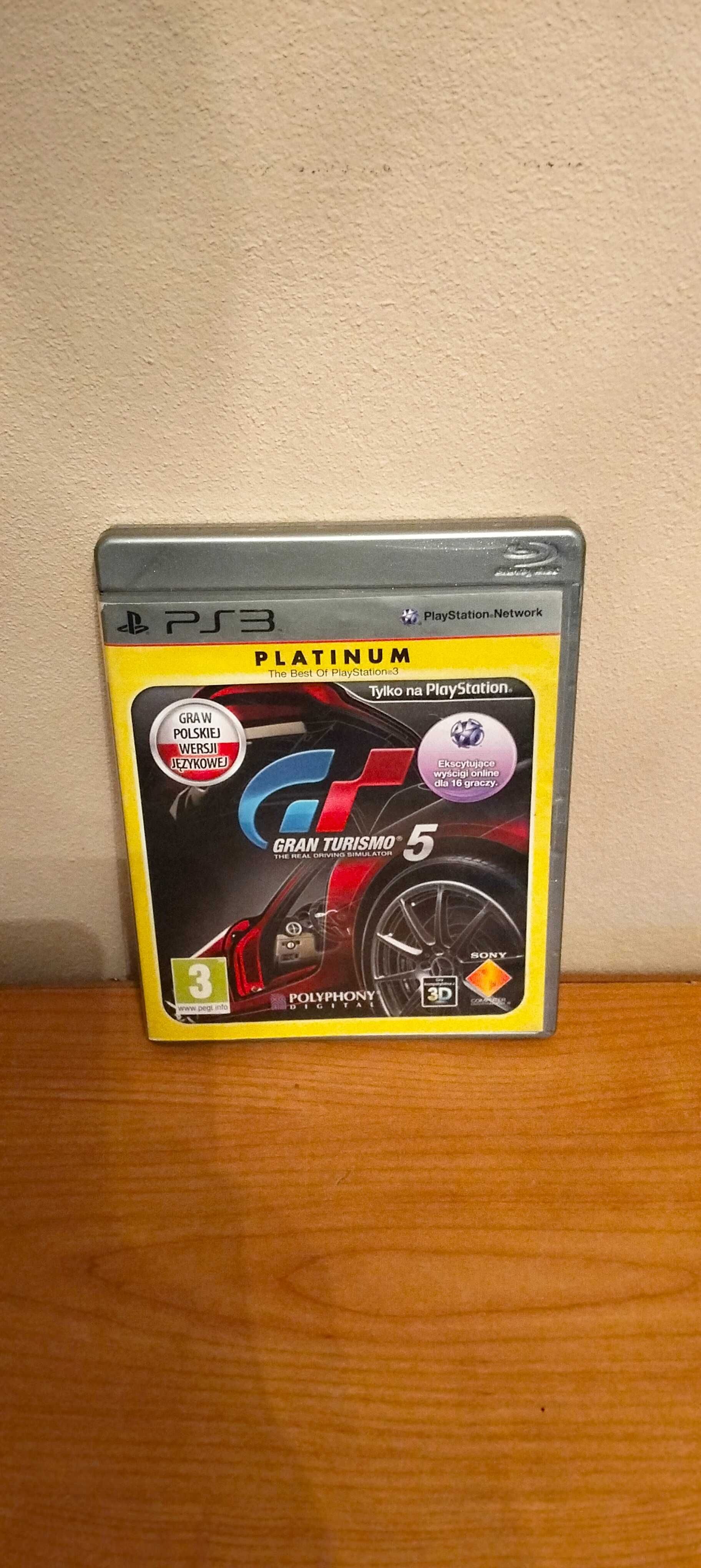 PS3 Gran Turismo 5 PL , książeczka