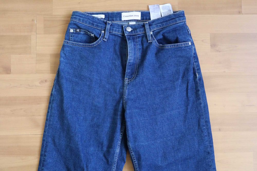 Джинси Calvin Klein широкі висока посадка 28/30 оригінал