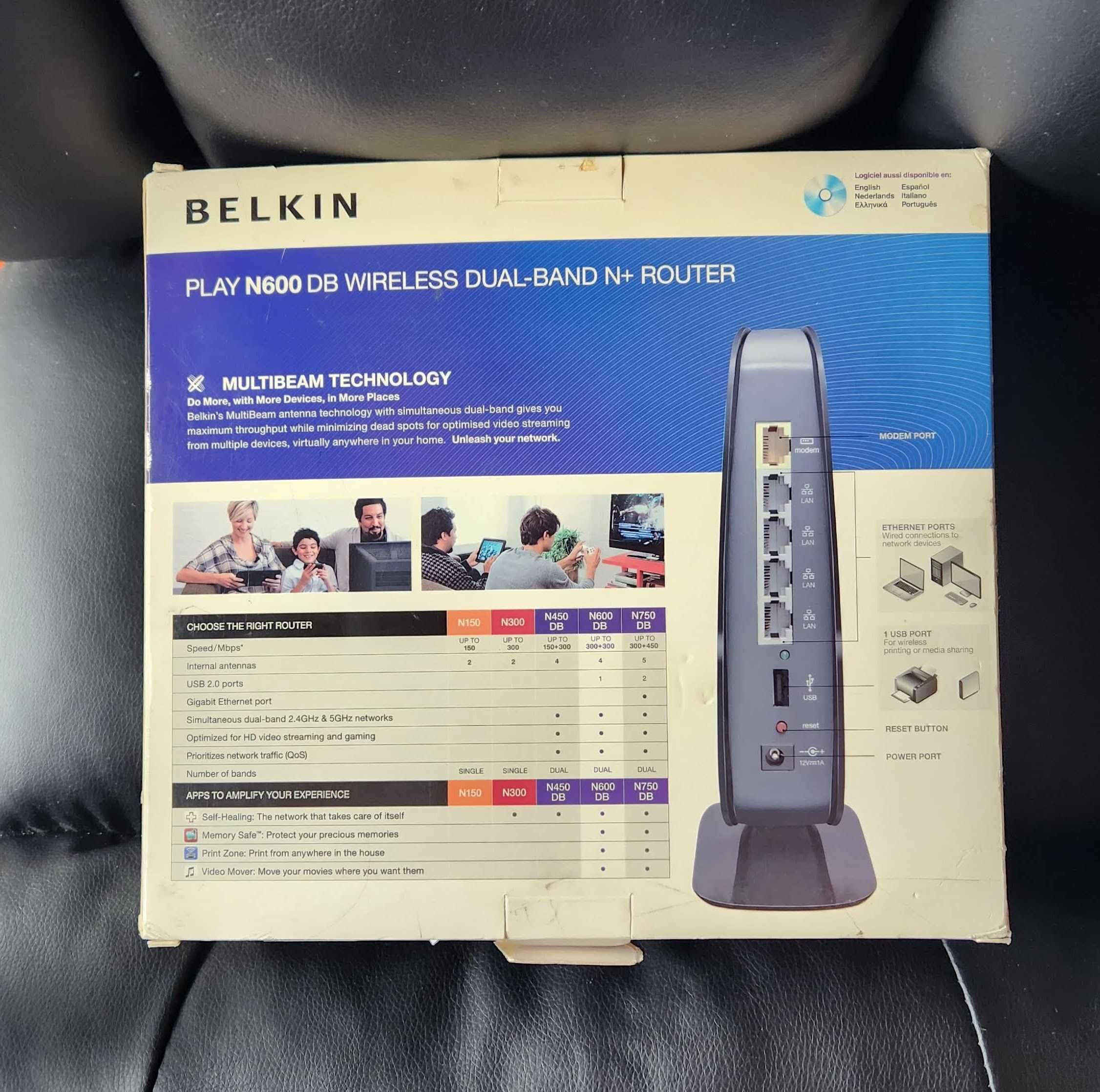 Router Belkin N600 DB