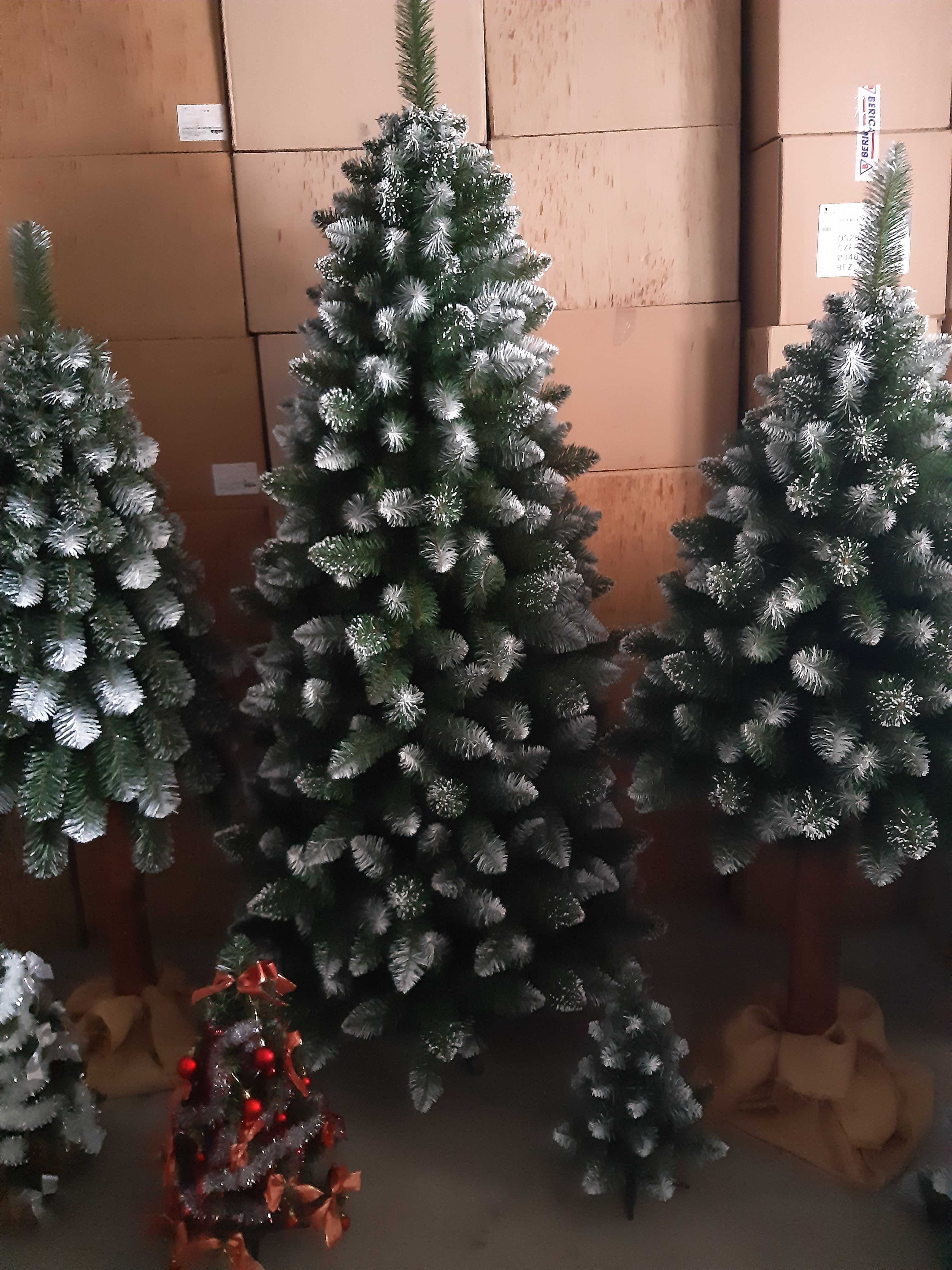 Choinka Sztuczna na stojaku Gęsta 180cm Sosna Diamentowa Producent