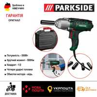 НОВ мощный сетевой гайковерт с Герман Parkside PDSSE 550 А1 (1/2) 220В