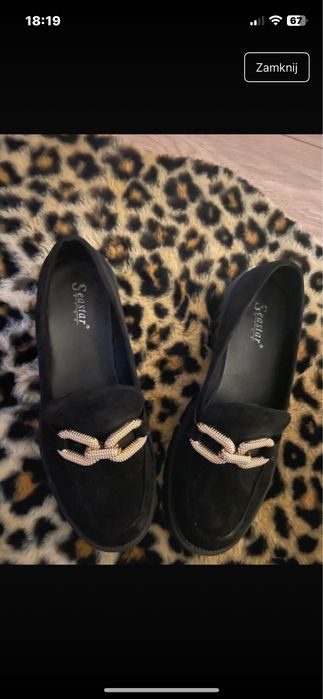 Mokasyny damskie jak nowe