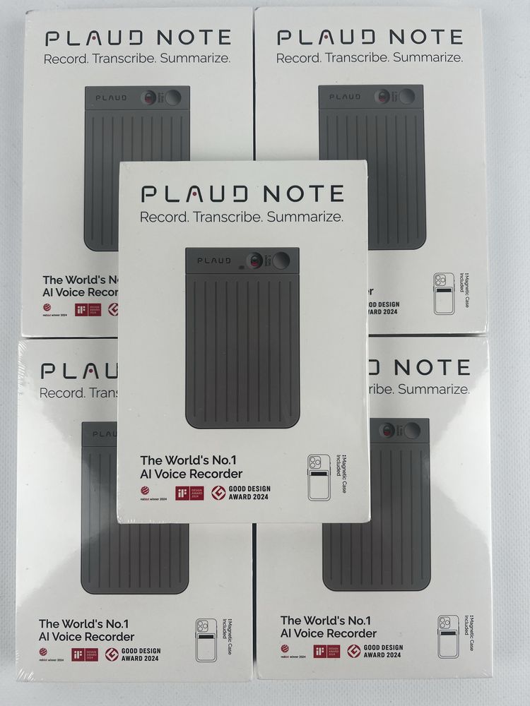 Диктофон PLAUD Note ChatGPT Empowered AI Voice Recorder Black