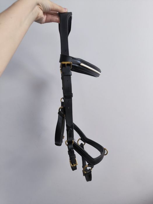 Ogłowie horseware Rambo micklem multibridle xfull czarne Anatomiczne
