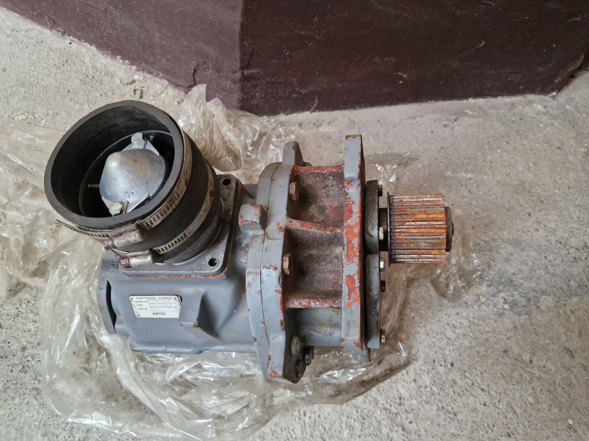 Stopień śrubowy airtec atlas copco