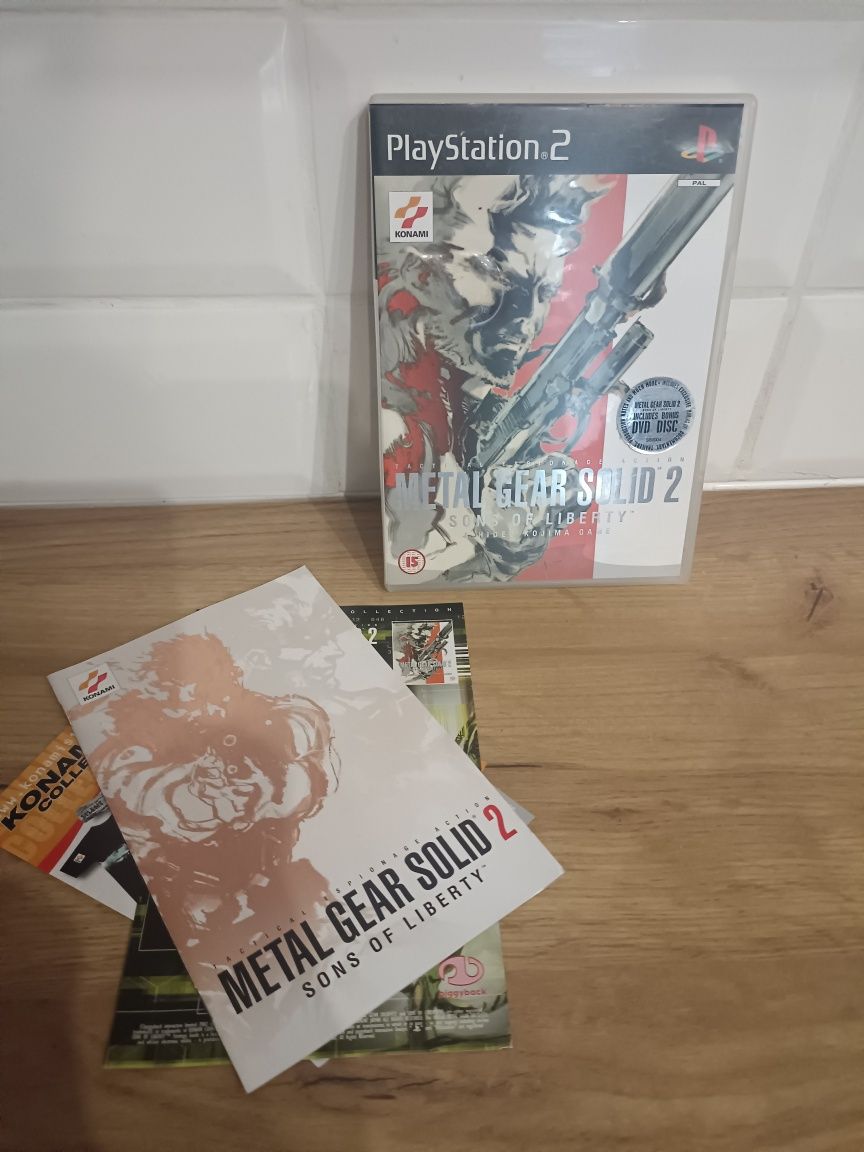 Metal Gear Solid 2 PlayStation 2 PS2