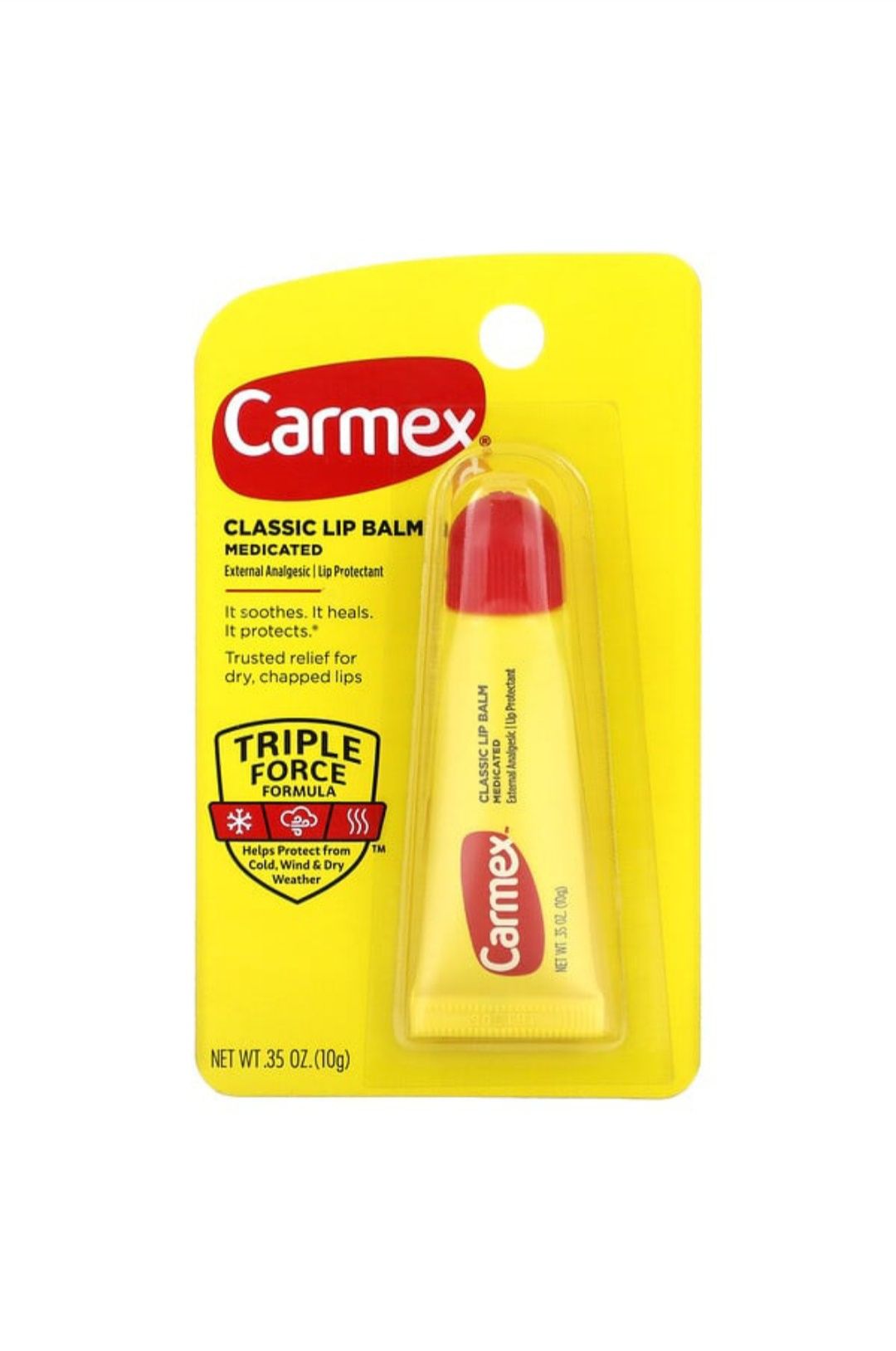 Carmex для губ лікувальний, бальзам для губ